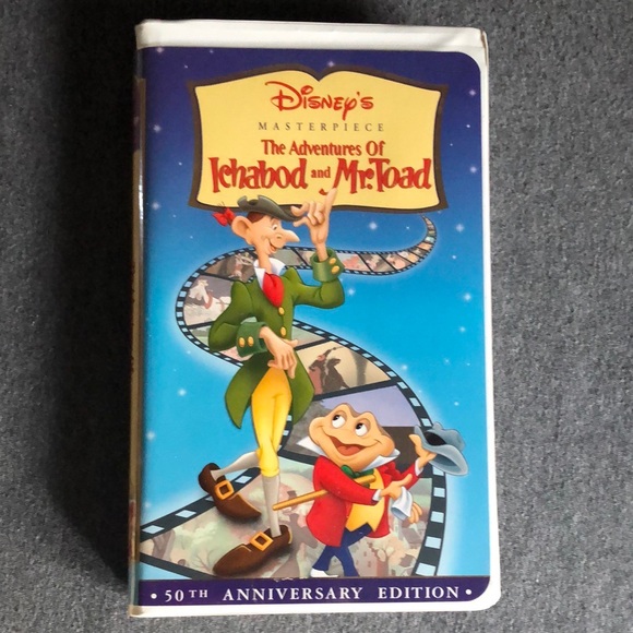 VHS Disney’s Masterpiece The Adventures of Ichabod and Mr. Toad 50th Anniversary - Picture 7 of 7